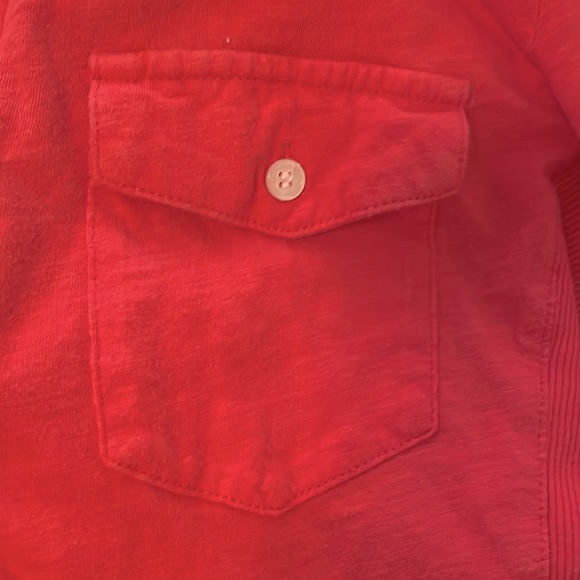 EUC Sandra Ingrish Petites Button Front Bright Pink-berry 3/4 Sleeve Women’s Top - Picture 3 of 9